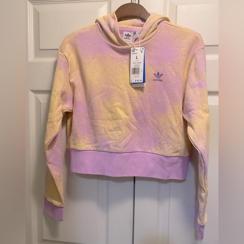 Adidas Girls hooded sweatshirt